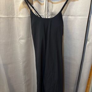 Xersion Women’s Black Strappy Athletic Dress with Built In Bra Size Small NWT